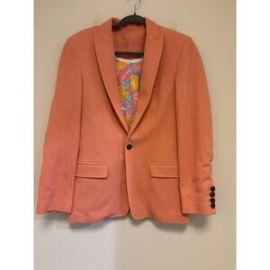 Chubbies Blazer Coral Salmon Cotton Small